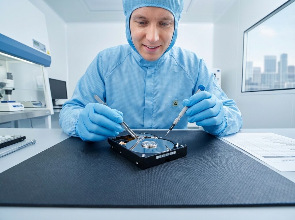 Récupération de données sur disques durs Découvrez nos techniques professionnelles pour récupérer vos fichiers perdus sur HDD et SSD.